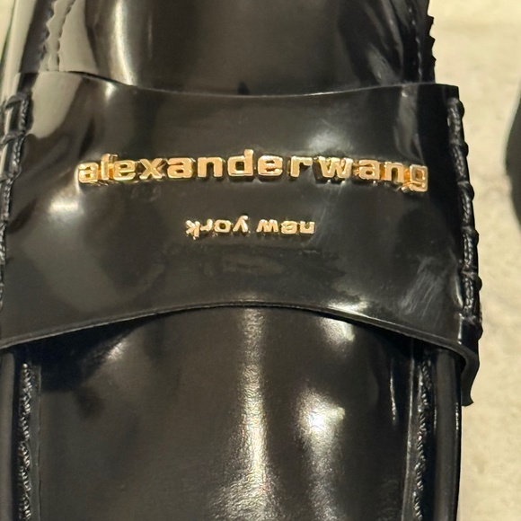 ALEXANDER WANG Platform Lug Sole Loafers, Size EU 40, NEW! WORE ONCE! - Picture 3 of 16